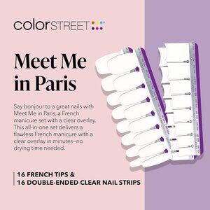 Meet Me In Paris French Manicure Color Street